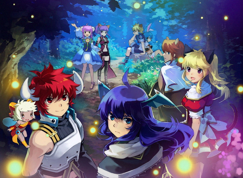 这款幻想题材MMORPG网游《Trickster》高清壁纸合集