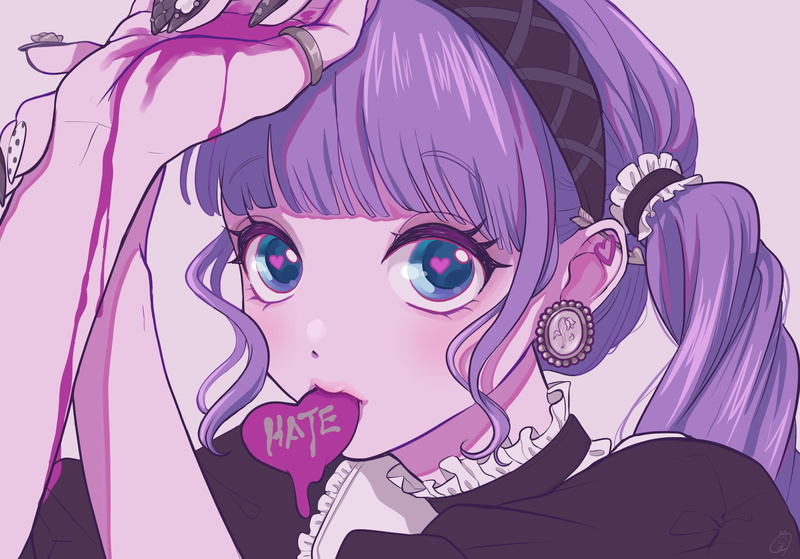 吓到腿软的暗黑病娇动漫壁纸