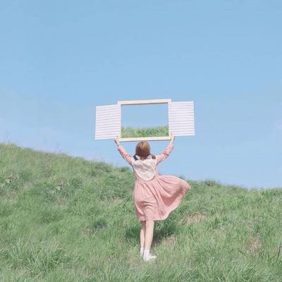 36张高清欧美森系清新女生头像合集