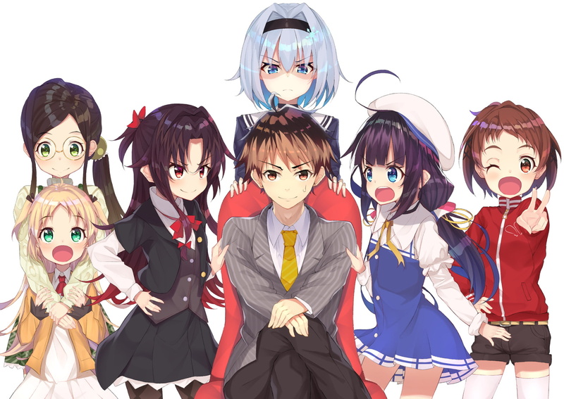 《龙王的工作！》高清壁纸合集 夏洛特·伊泽阿尔等角色登场