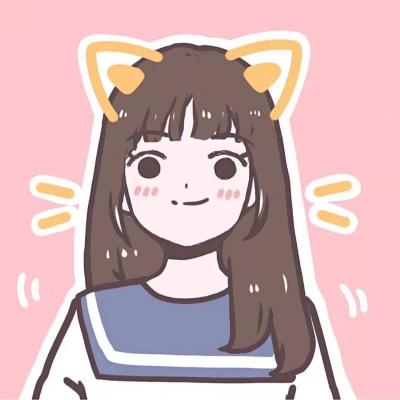 9张元气满满动漫少女头像 软乎乎可爱感拉满