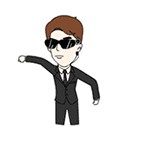 超实用！酷酷黑衣人QQ表情包合集