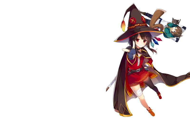 1080P高清壁纸！为美好世界献上祝福的惠惠和佐藤和真来啦