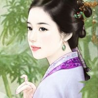 32张超绝手绘古风女生头像 氛围感拉满