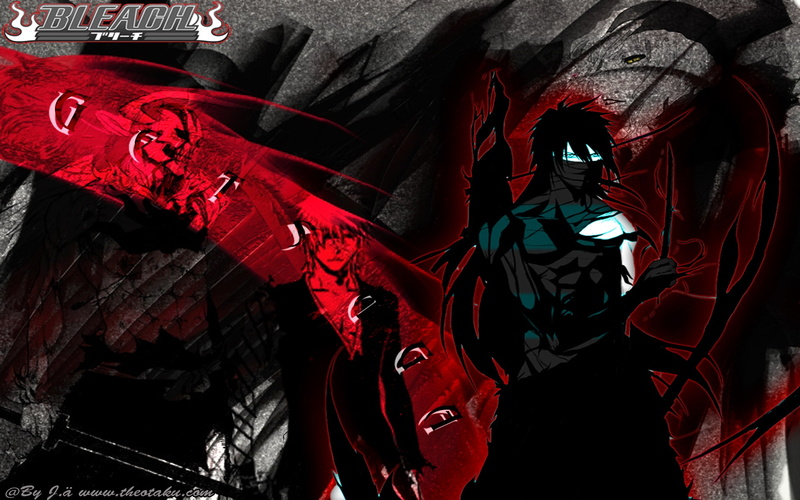 超酷黑发红眼死神少年壁纸合集