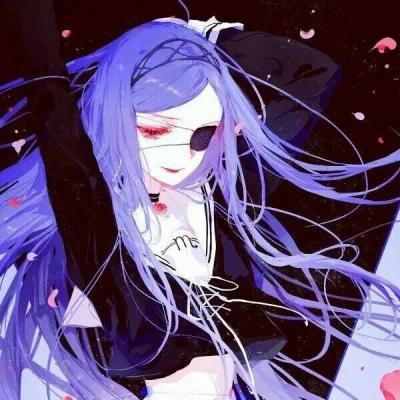 35张高冷暗黑系动漫女生头像 个性拉满的黑暗风头像合集