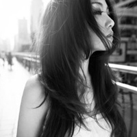 31张好看的社会女生非主流黑白头像