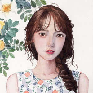 19张清新治愈的漫画女生头像 氛围感拉满