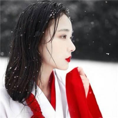 古风红衣女生头像合集！9张高清唯美古风图直接存