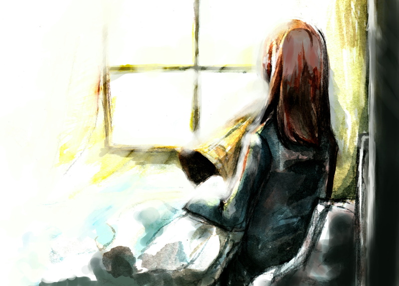 《1080P高清动漫壁纸 说谎的米君和坏掉的玛酱》