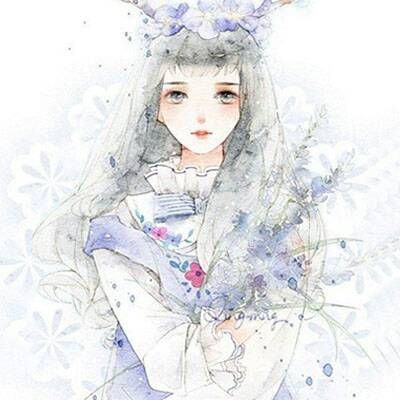 10张简约清纯款女生动漫头像 高清耐看又好看