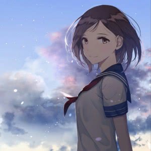 19张清新治愈的漫画女生头像 氛围感拉满