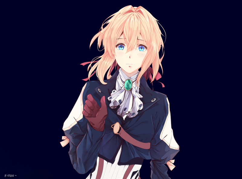 紫罗兰永恒花园壁纸分享 绝美薇尔莉特登场