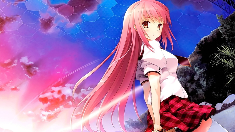 这款动漫壁纸有多亮眼？粉发少女和拟人角色一次看够