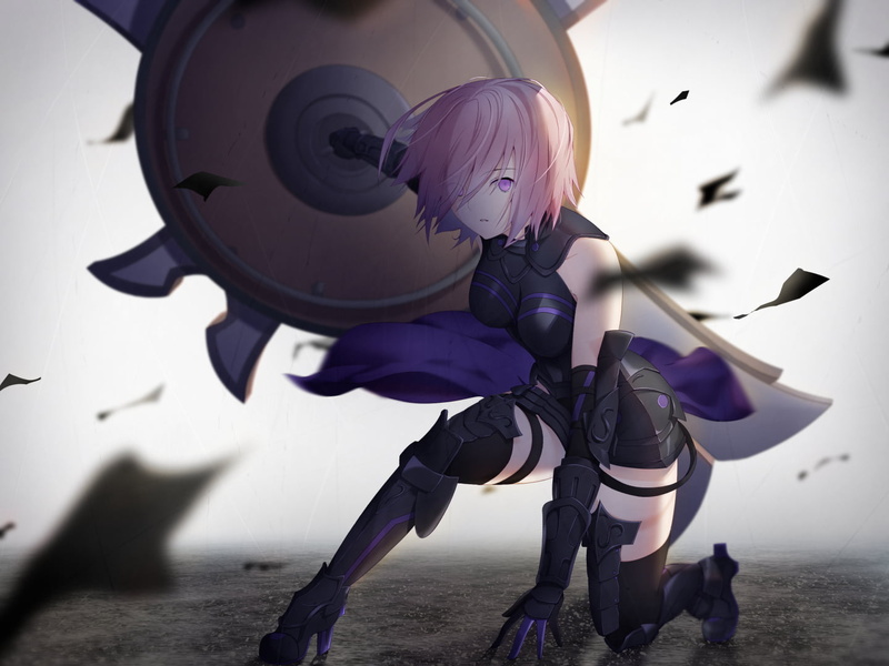 玛修·基列莱特FGO壁纸来啦！画师Yama出品的动漫美少女高清图