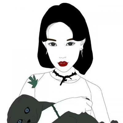 16张高清超拽霸气手绘女生头像合集