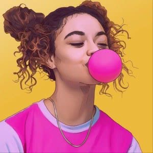 拽酷又飒！26张高清女生酷霸头像合集