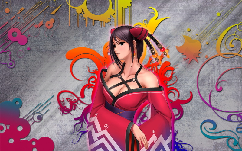绝美动漫少女抽象风壁纸合集