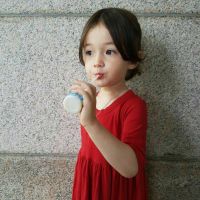 30张超萌小女孩吃东西头像 软乎乎的女生萌娃头像合集