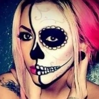 女生骷髅霸气头像合集 共12张
