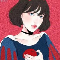 女生动漫粉红唇头像 11张软妹感拉满