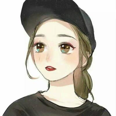 16张女生动漫手绘小清新QQ头像合集