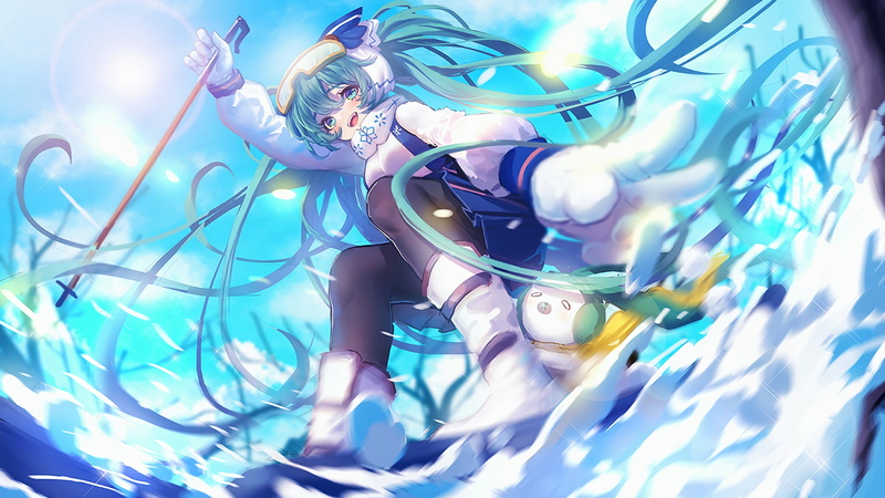 雪初音高清壁纸合集