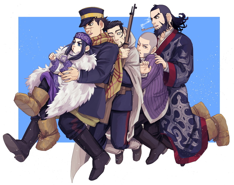 《黄金神威》高清壁纸合集 阿席莉帕杉元佐一白石都在这