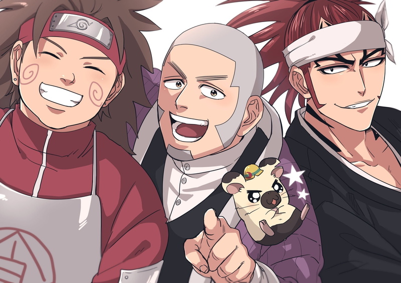 真人正脸微笑年轻男女创意手势成年人站姿阿散井恋次情绪白石由竹动漫人物高清壁纸