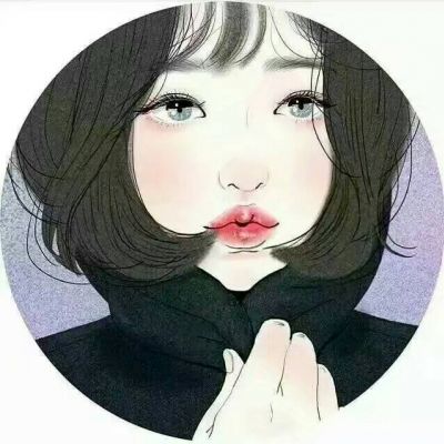 多款风格红唇动漫女生头像 颜值拉满的头像素材（9张）