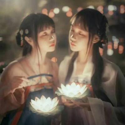 32张高清真人古风闺蜜头像 两人款超好看