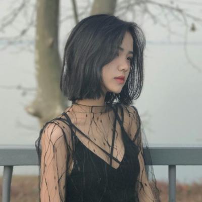 26张高清清新风！女生短发侧脸头像合集