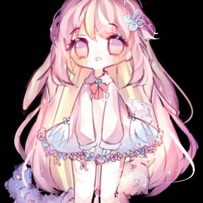 粉色控集合！18张软萌粉色系女生动漫头像分享