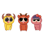 星座主题萌萌哒QQ表情包来啦