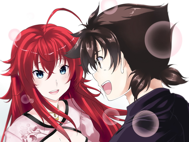 《恶魔高校D×D》高清壁纸合集 莉亚丝·吉蒙里、兵藤一诚、姬岛朱乃、爱莎·阿尔杰特