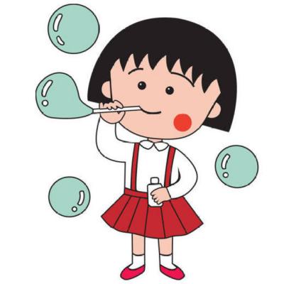 樱桃小丸子可爱高清头像合集 23张软萌头像任你挑