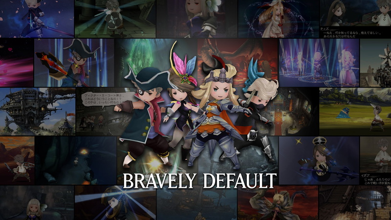 3DS版勇敢默示录 奇幻战斗RPG壁纸合集