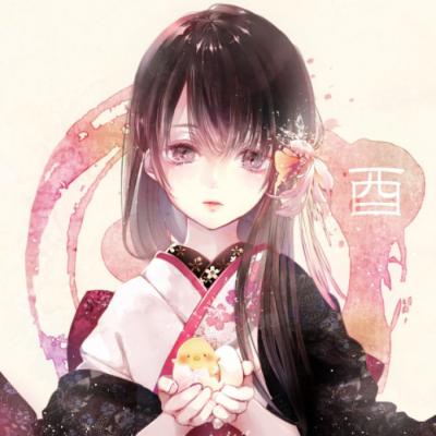 20张高清清新感动漫女生头像合集