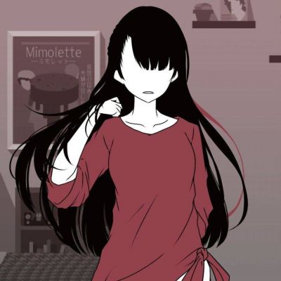 女生专属！19张高清消极丧系动漫头像