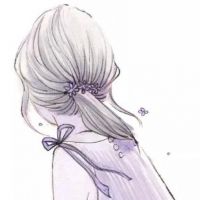 素雅伤感风！10款女生卡通背影头像分享
