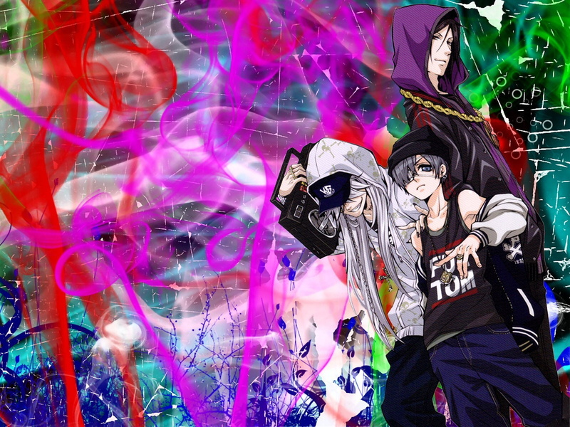 黑执事同人壁纸合集 帅哥们的氛围感拉满