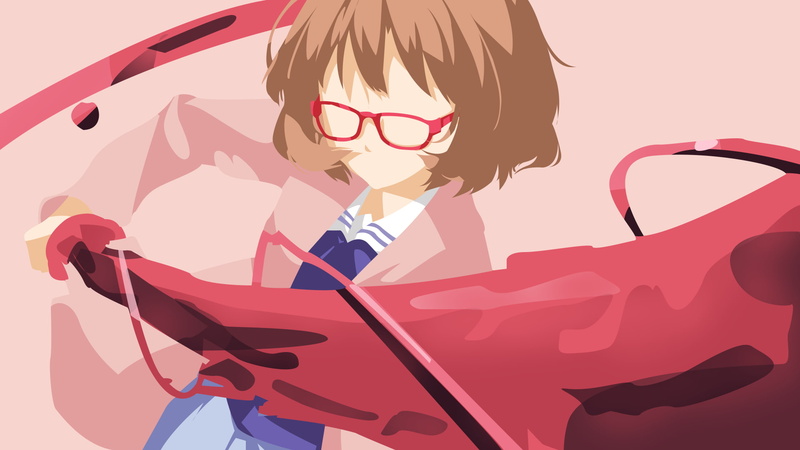 1080P高清动漫壁纸来袭！栗山未来款，境界的彼方粉丝速收