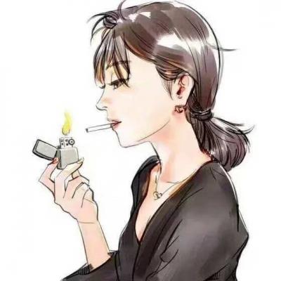 8张高清冷酷感动漫女生QQ头像 氛围感拉满