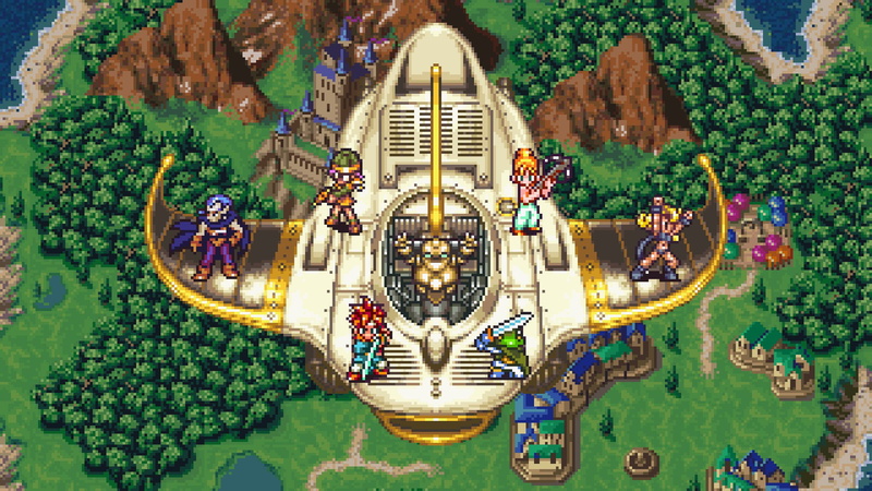 超燃复古像素RPG壁纸！《时空之轮》1080P高清壁纸合集
