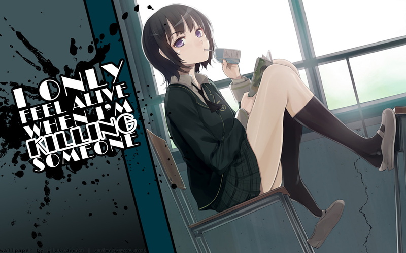 蓝眼金发少女4K高清壁纸