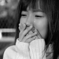 23张黑白女生流泪伤感头像 把难过藏在画面里
