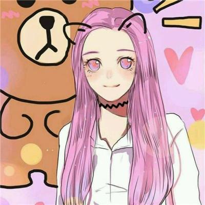 12张超好看的彩色手绘女生头像 唯美彩绘风格直接存