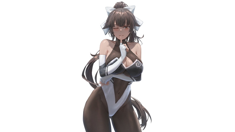 高雄（碧蓝航线）紧身连体衣壁纸合集