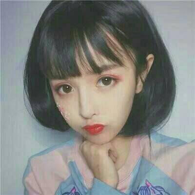 15张高清高冷气质短发女生头像 氛围感拉满