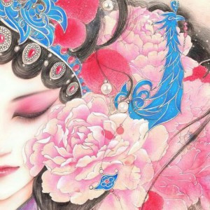 40张高清唯美女生戏子微信头像 古风头像合集